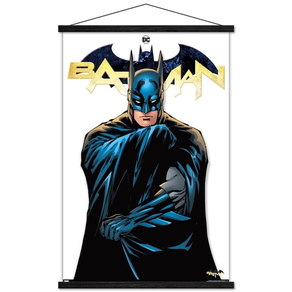 DC Comics Batman Feature Series Wall Poster with Magnetic Frame, 22.375" x 34"