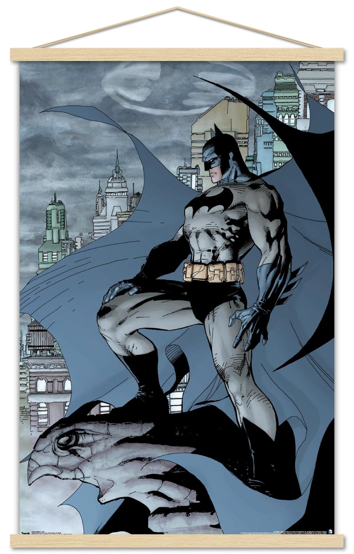 DC Comics - Batman - Gargoyle Wall Poster with Wooden Magnetic Frame, 22.375" x 34"