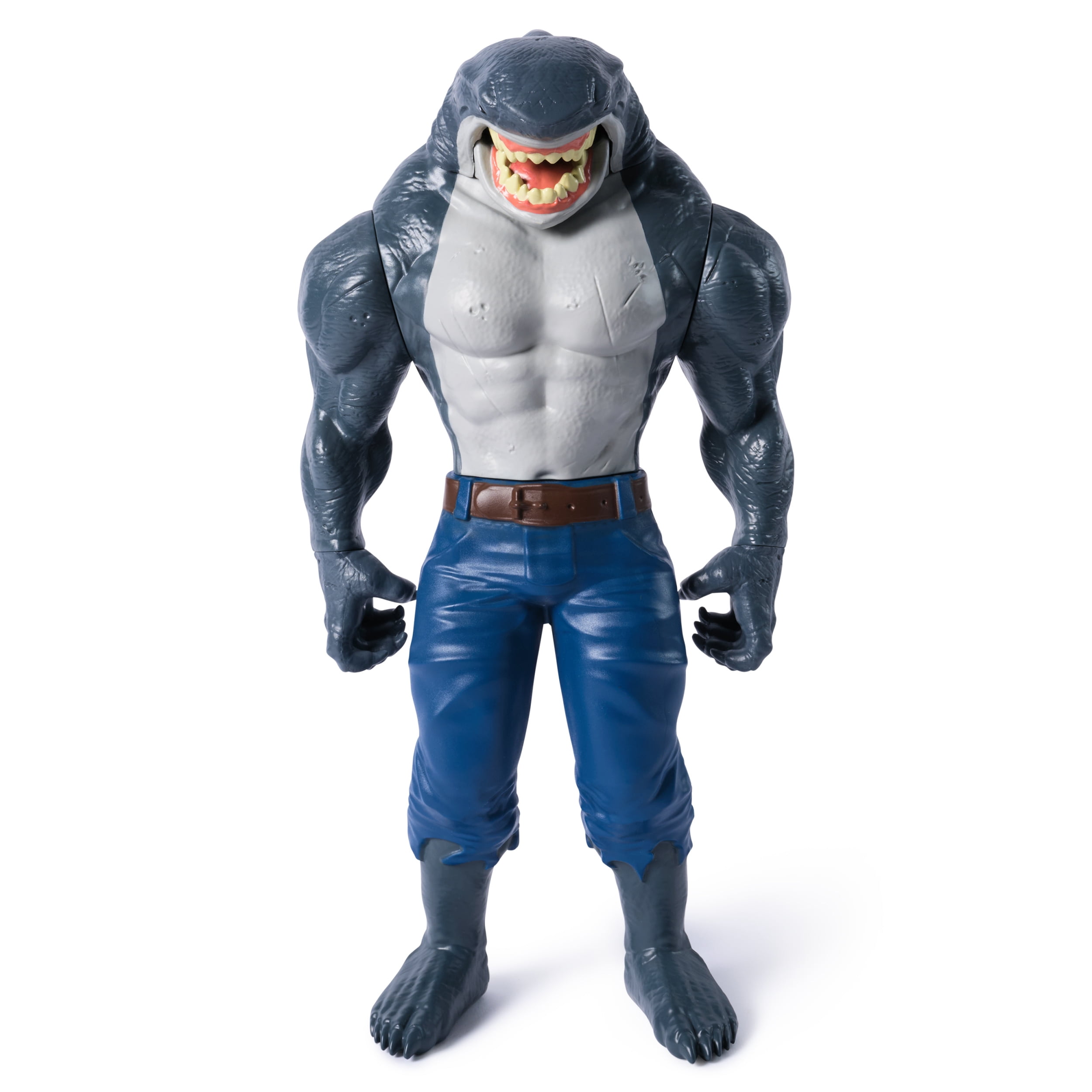 DC Comics, Batman Giant Series King Shark Action Figure, 12-inch Super Hero Collectible Kids Toys for Boys and Girls Ages 3+