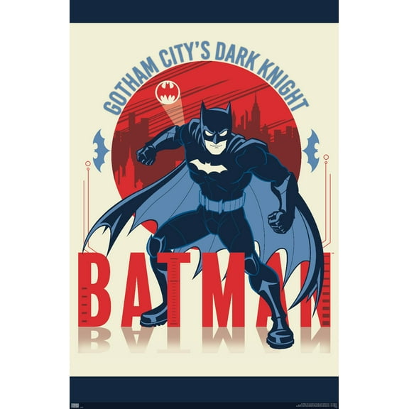 DC Comics Batman - Gotham City's Dark Knight Wall Poster, 22.375" x 34"