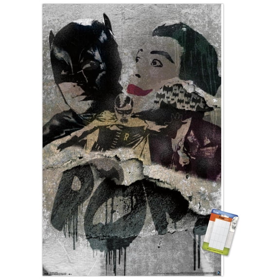 DC Comics - Batman - Grunge Wall Poster, 22.375" x 34"