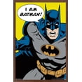 thumbnail image 1 of DC Comics - Batman - I Am Batman Wall Poster, 14.725" x 22.375", Framed, 1 of 3