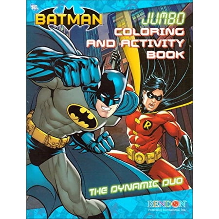 DC Comics Batman Joker Coloring and Activity Book