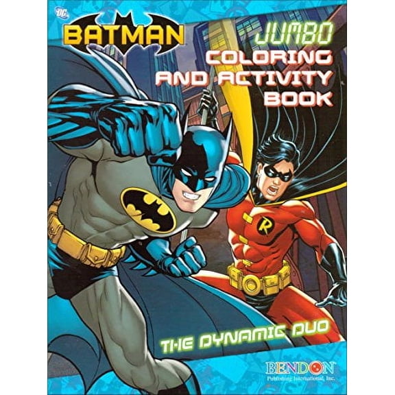DC Comics Batman Joker Coloring and Activity Book