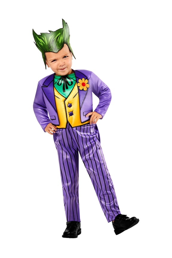DC Comics Batman Joker Costume for Toddlers by Rubies, Boys 2T