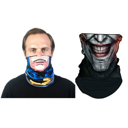 DC Comics Batman & Joker Gaiters 2pk