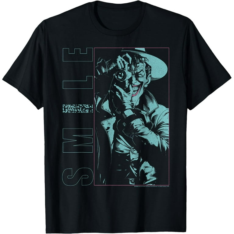 DC Comics Batman Joker The Killing Joke Smile Unisex T-Shirt for