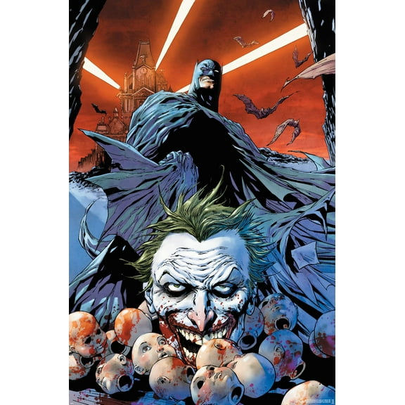 DC Comics Batman - Joker and Doll Heads Wall Poster, 22.375" x 34"