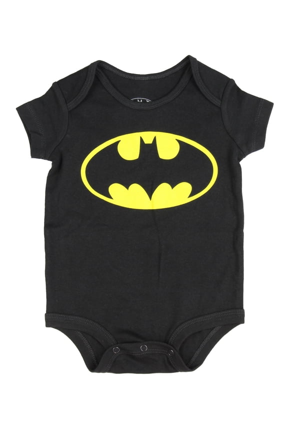 DC Comics Batman Logo Baby Snapsuit Romper (18 Month)