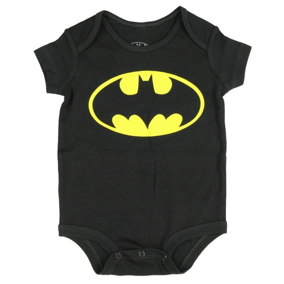 DC Comics Batman Logo Baby Snapsuit Romper (24 Month)
