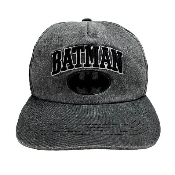 DC Comics Batman Logo Washed Baseball Cap