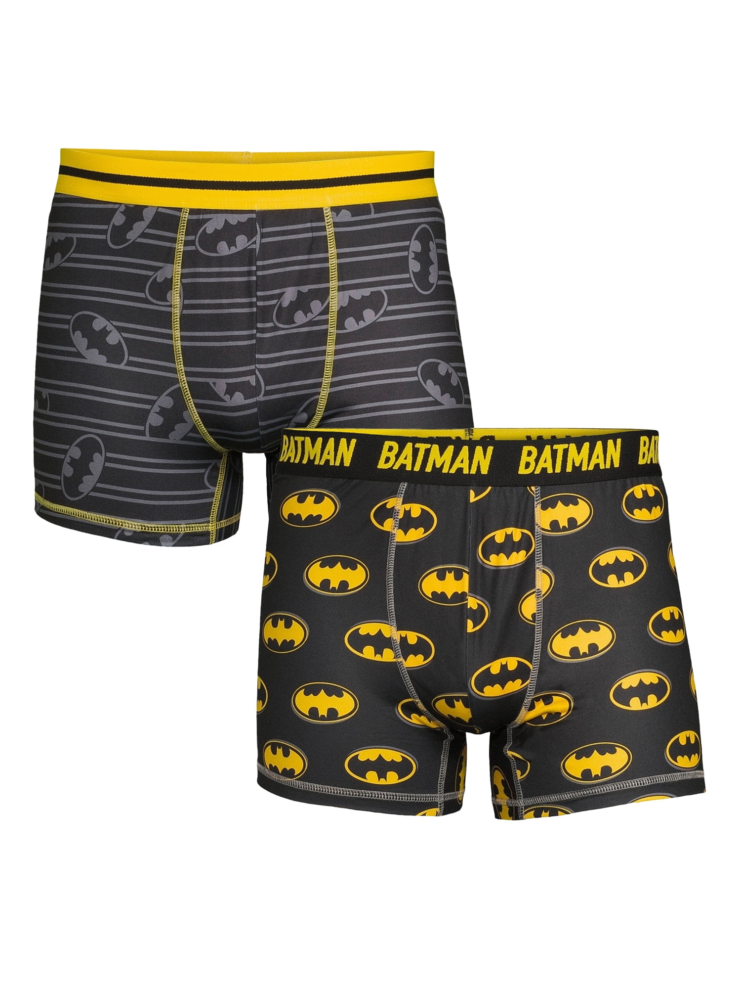DC Comics Batman 2 Pack Boy's Boxer Briefs Shorts Boys Underwear