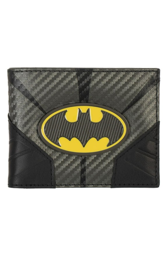 DC Comics Batman Metal Badge Bifold Wallet