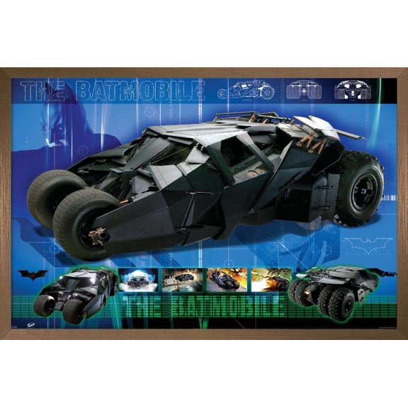 DC Comics - Batman - Mobile Wall Poster, 14.725" x 22.375", Framed
