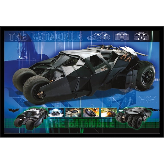 DC Comics - Batman - Mobile Wall Poster, 22.375" x 34", Framed