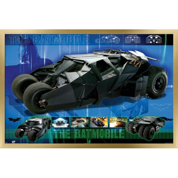 DC Comics - Batman - Mobile Wall Poster, 22.375" x 34", Framed
