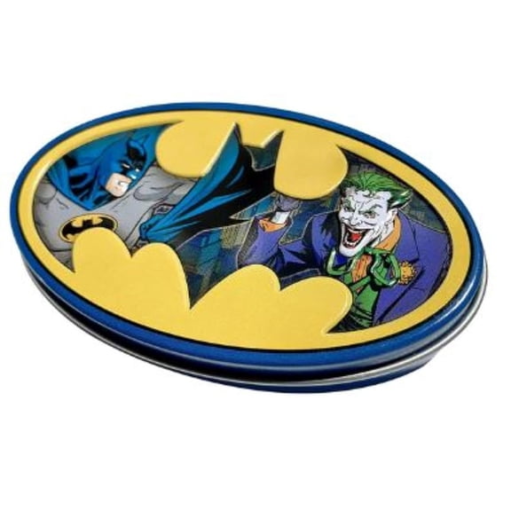 Boston America Batman Sour Blue Raspberry Nemesis Candy 1.2 Oz Tin