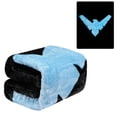 thumbnail image 1 of DC Comics Batman Nightwing Plush Twin Blanket, 60" x 80", 1 of 2