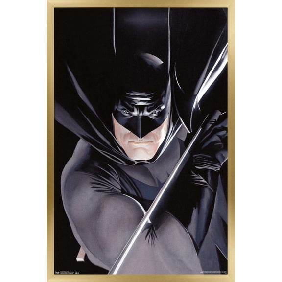 DC Comics - Batman - Portrait Wall Poster, 22.375" x 34", Framed