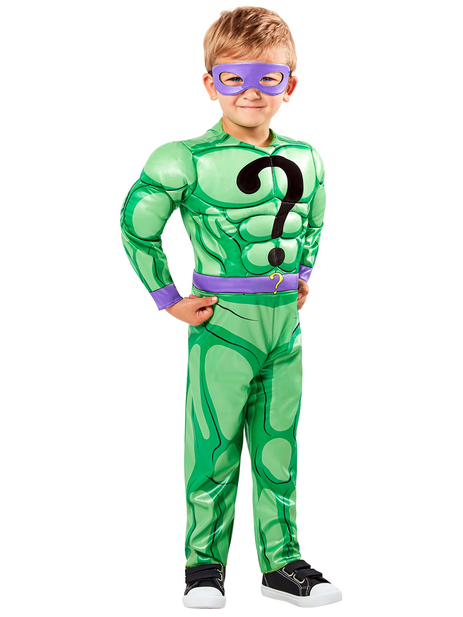 Riddler Chest DC Comics Batman Riddler Muscle Chest Costume for Toddlers by Rubies ...