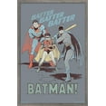 thumbnail image 1 of DC Comics - Batman - Robin - Superman - Batter Wall Poster, 22.375" x 34", Framed, 1 of 5