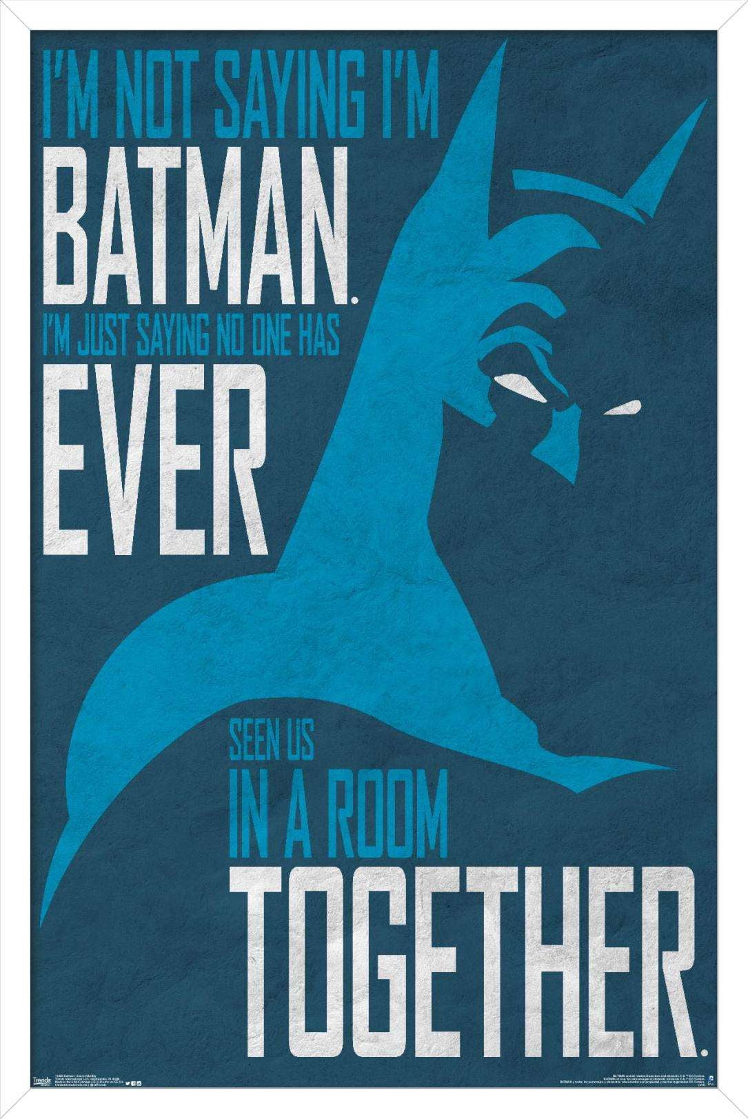 DC Comics - Batman - Secret Identity Wall Poster, 14.725" x 22.375", Framed