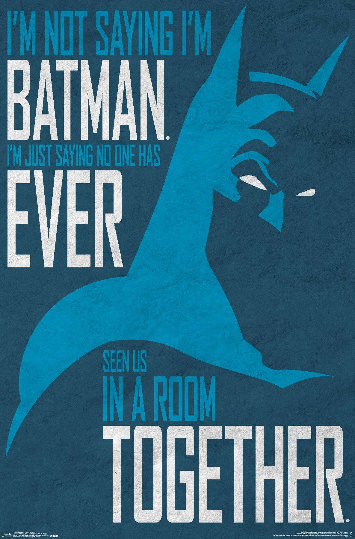 DC Comics - Batman - Secret Identity Wall Poster, 14.725" x 22.375"