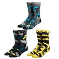 thumbnail image 1 of DC Comics Batman Socks Batmobile Box Set - 3-Pack, 1 of 7