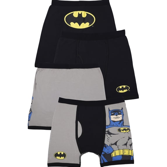 DC Comics 'Batman Superhero Underwear' Stripe Multipack Boxer Briefs