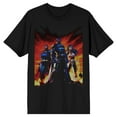 thumbnail image 1 of DC Comics Batman Superman Wonder Woman: Trinity Specialty Soft Hand Print Men's Black Tee T-Shirt Shirt-X-Large, 1 of 7