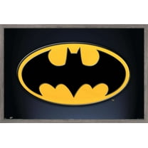 DC Comics - Batman - Symbol Wall Poster, 14.725" x 22.375", Framed