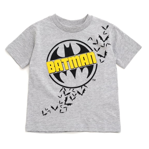 DC Comics Batman T-Shirt Logo Toddler to Big Kid