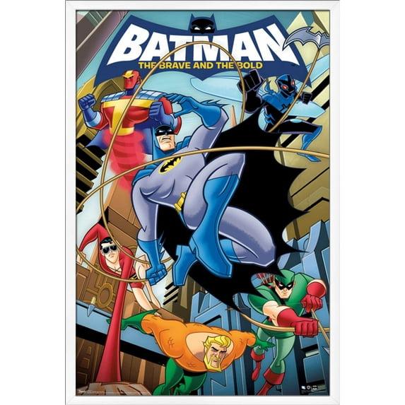 DC Comics - Batman - The Brave and The Bold Wall Poster, 22.375" x 34", Framed