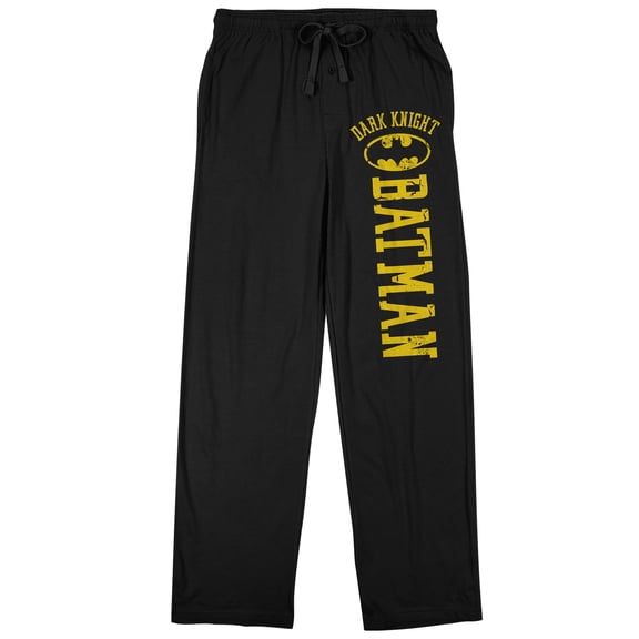 DC Comics Batman The Dark Knight Print Men's Sleep Pajama Pants-Large