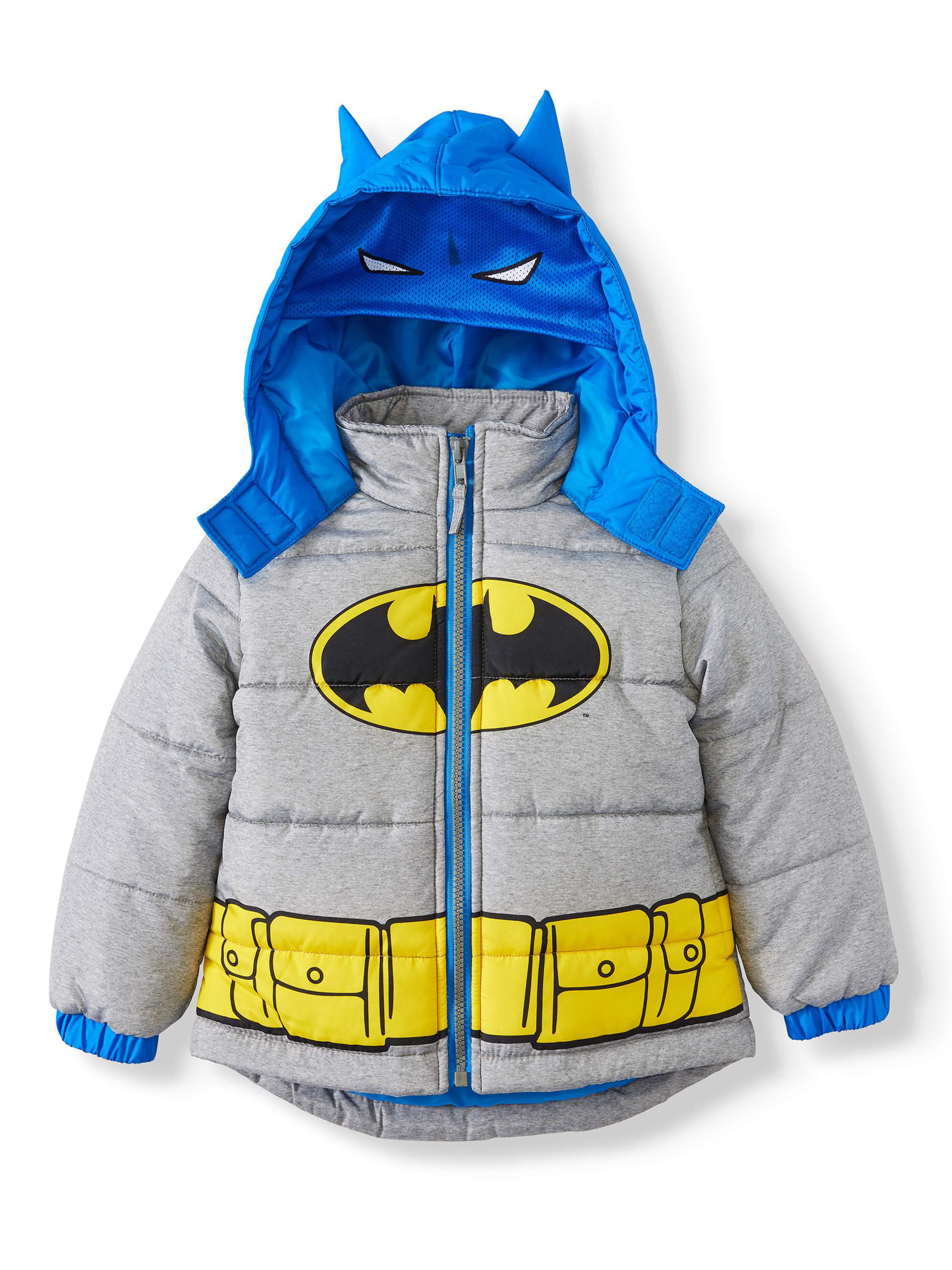 DC Comics Batman Toddler Boy Costume Winter Jacket Coat - Walmart.com