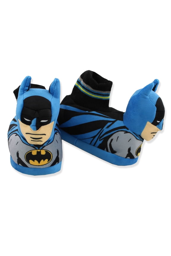 Batman Toddler Kids Plush 3D Head Sock Top Slippers CH89567H