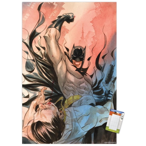 DC Comics Batman - Uppercut Wall Poster, 22.375" x 34"