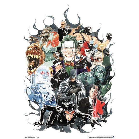 DC Comics - Batman - Villains Wall Poster, 22.375" x 34"
