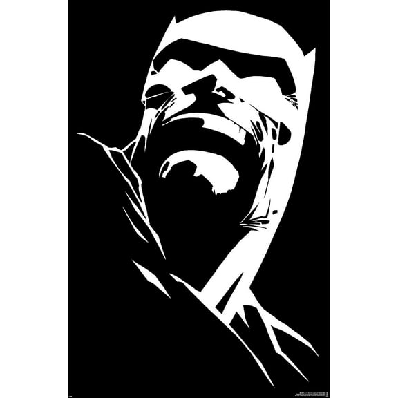 DC Comics Batman - White Cowl Wall Poster, 22.375" x 34"