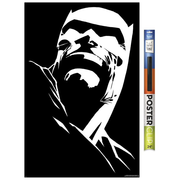 DC Comics Batman - White Cowl Wall Poster, 22.375" x 34"