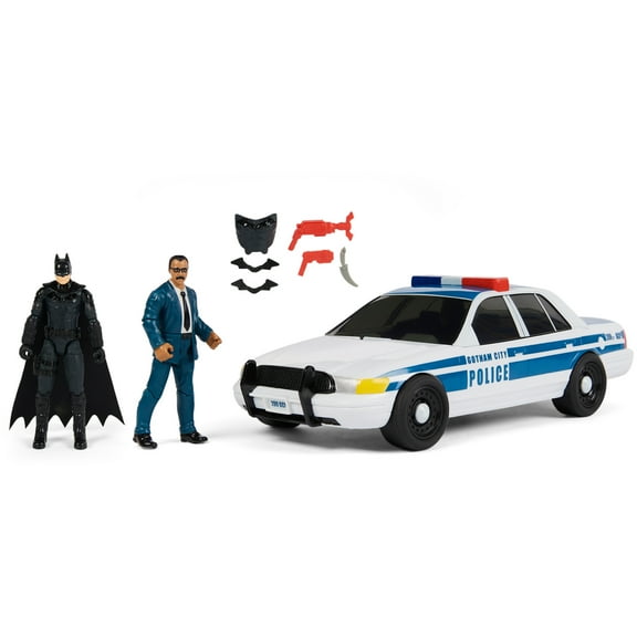 DC Comics Batman and Lt Gordan Pack with 2 Figures and Vehicle