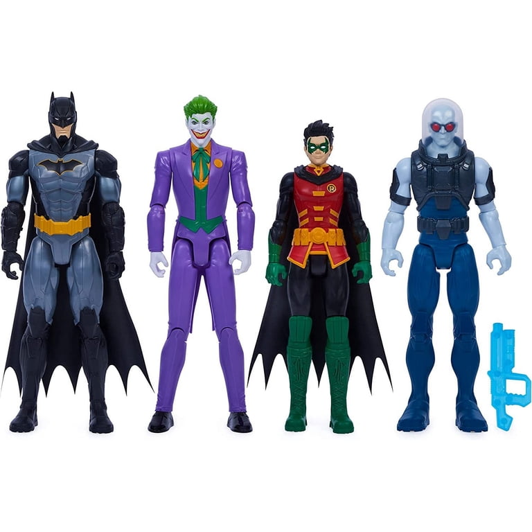 DC Comics, Batman and Robin vs. The Joker and Mr. Freeze, 12-inch
