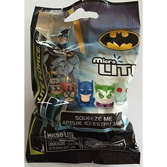 DC Comics Batman and Villains LED Micro Lites/Microlites Charm Light 3-Pack