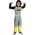 thumbnail image 1 of DC Comics Superhero Character Justice League Hooded Fleece Union Suit Footless Pajama for Men Women Kids Toddlers, 1 of 6