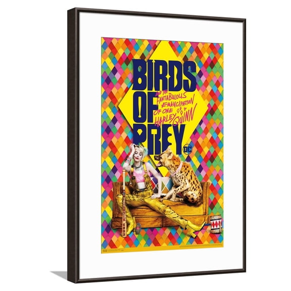 DC Comics Birds Of Prey - Hyena Canvas Wall Poster, 14.725" x 22.375"