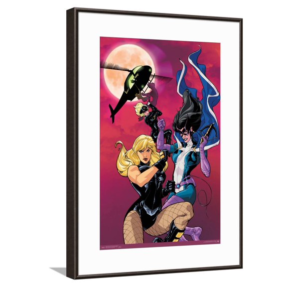 DC Comics Birds of Prey - Birds of Prey #92 Canvas Wall Poster, 14.725" x 22.375"