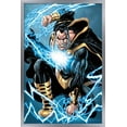 thumbnail image 1 of DC Comics - Black Adam - Lightning Wall Poster, 14.725" x 22.375", Framed, 1 of 6