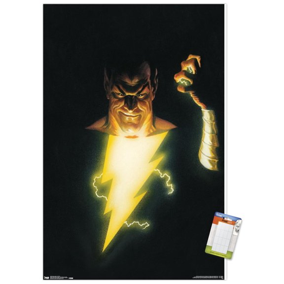 DC Comics - Black Adam - Portrait Wall Poster, 14.725" x 22.375"