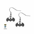 thumbnail image 1 of DC Comics Black Diamond Logo Stainless Steel Dangle Hook Earrings, 1 of 1