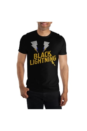 DC Comics Black Lightning Crew Neck Short-Sleeve T-shirt-XX-Large